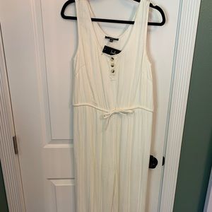 Lulus Ivory/White Jumpsuit